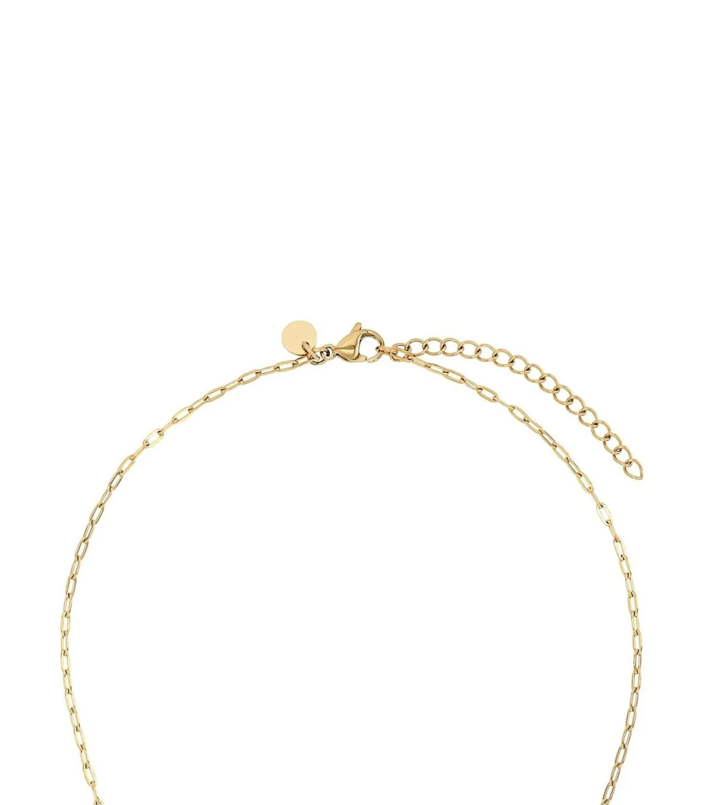 NOELANI Ketting met hanger voor dames, roestvrij staal | hart gold New