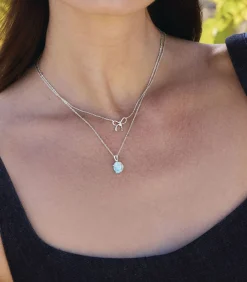 Amor Ketting met hanger voor dames, 925 Sterling zilver, zirkonia synth. silver Discount