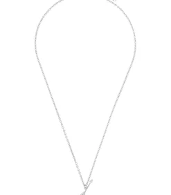 Amor Ketting met hanger voor dames en heren, unisex, 925 sterling zilver | gitaar silver