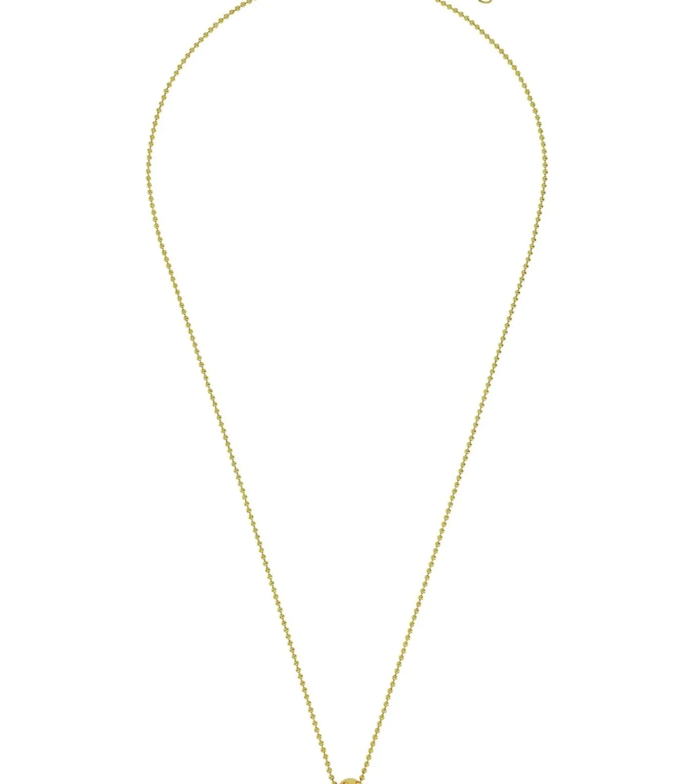 Amor Ketting met hanger voor dames, 925 Sterling zilver | knoop gold Clearance
