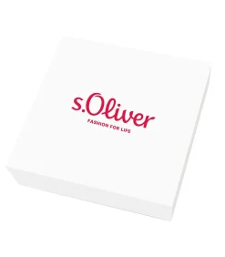 s.Oliver Ketting met hanger voor dames, roestvrij staal, gekweekte zoetwaterparel silver Online