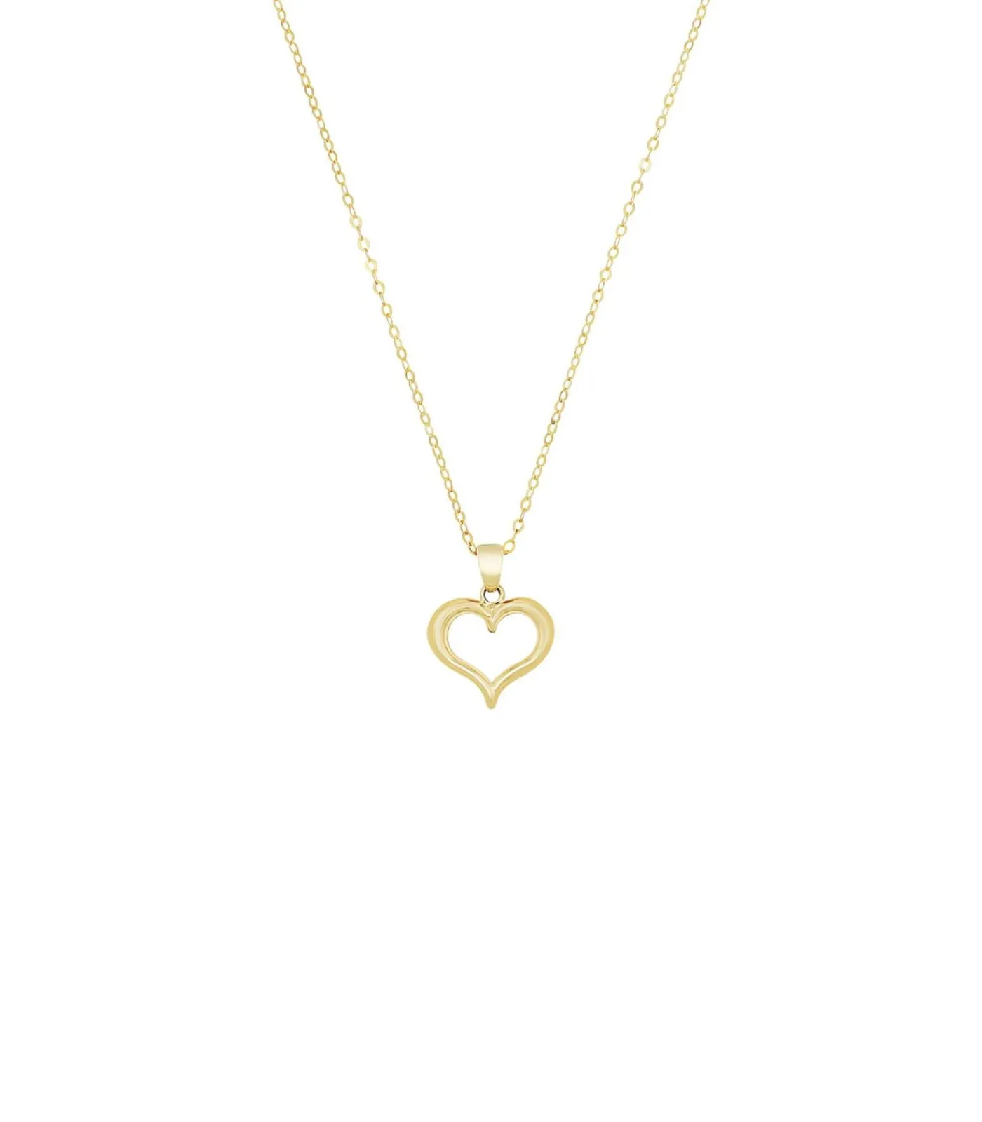 Amor Ketting met hanger voor dames, goud 375 | hart gold Clearance