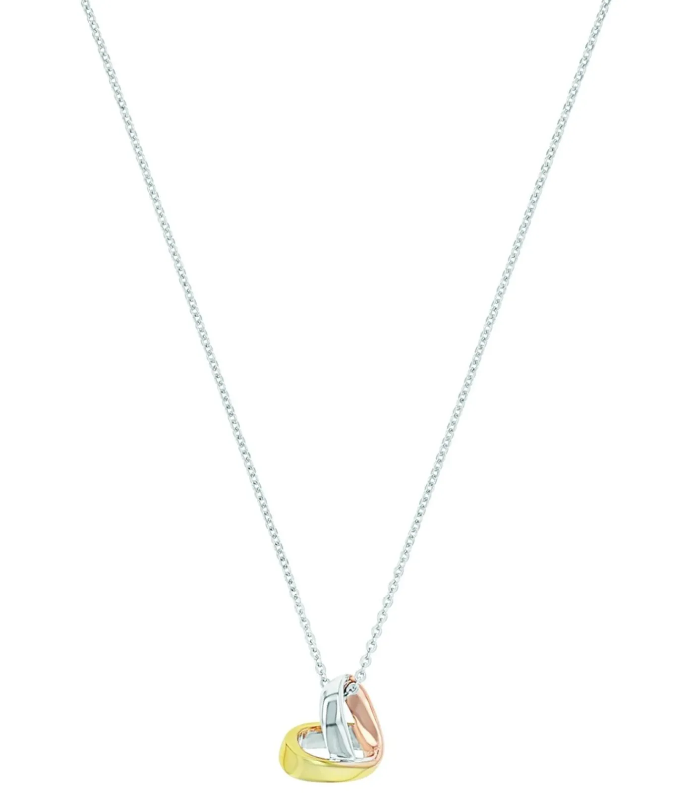 Amor Ketting met hanger voor dames, 925 sterling zilver | hartje gold