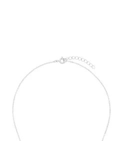 Amor Ketting met hanger voor dames, 925 Sterling zilver, zirkonia synth. | vogel silver Clearance