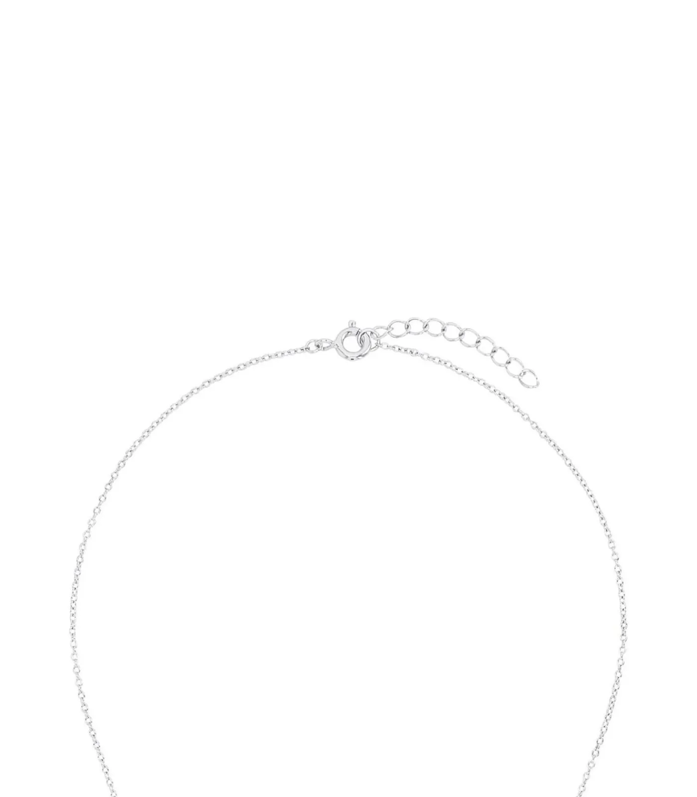 Amor Ketting met hanger voor dames, 925 Sterling zilver, zirkonia synth. | vogel silver Clearance