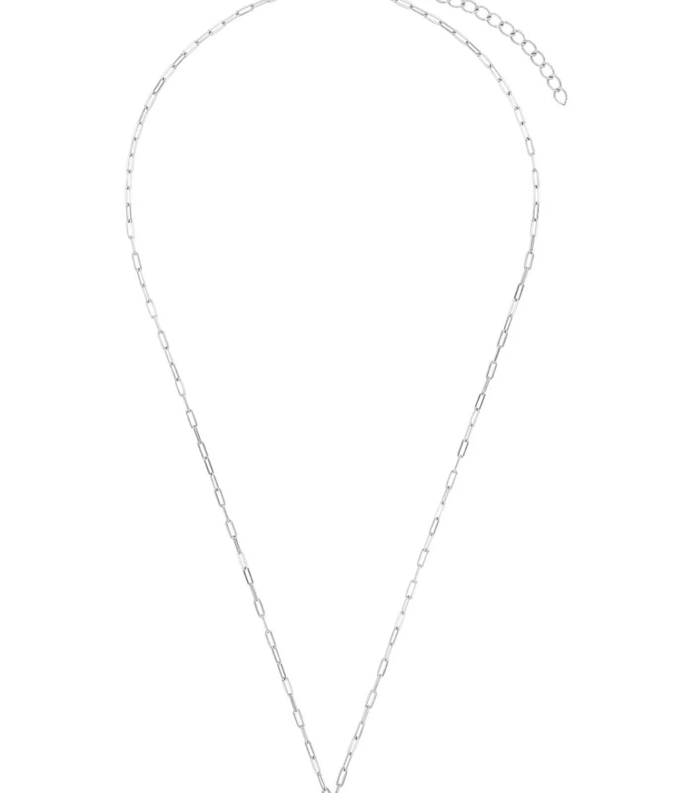 NOELANI Ketting met hanger voor dames, 925 Sterling zilver, zirkonia synth. silver Hot