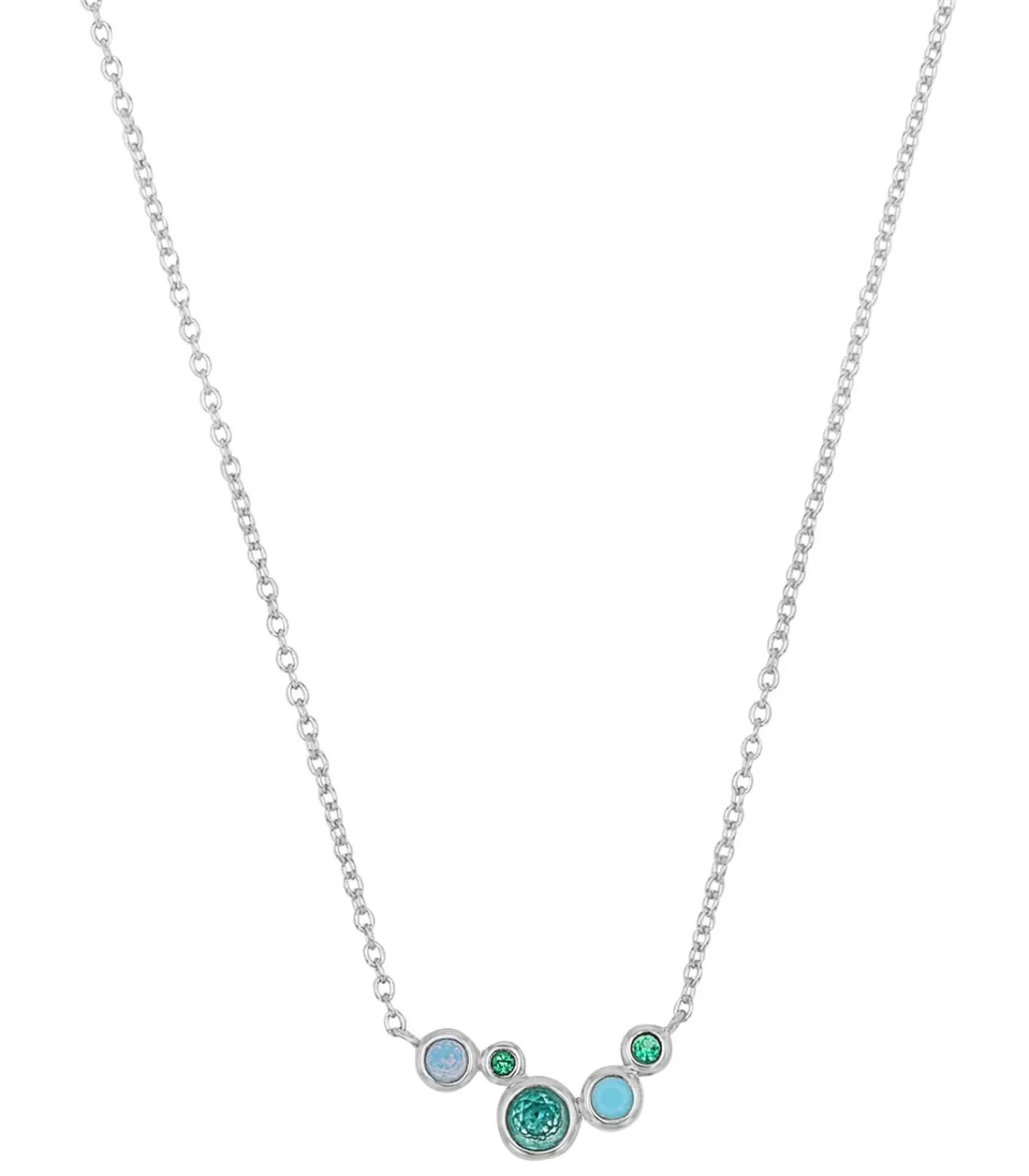 s.Oliver Ketting met hanger voor dames, 925 Sterling zilver, zirkonia synth. silver Sale