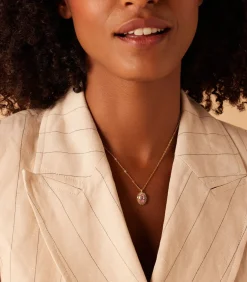 Lucardi Ketting Staal pink Clearance