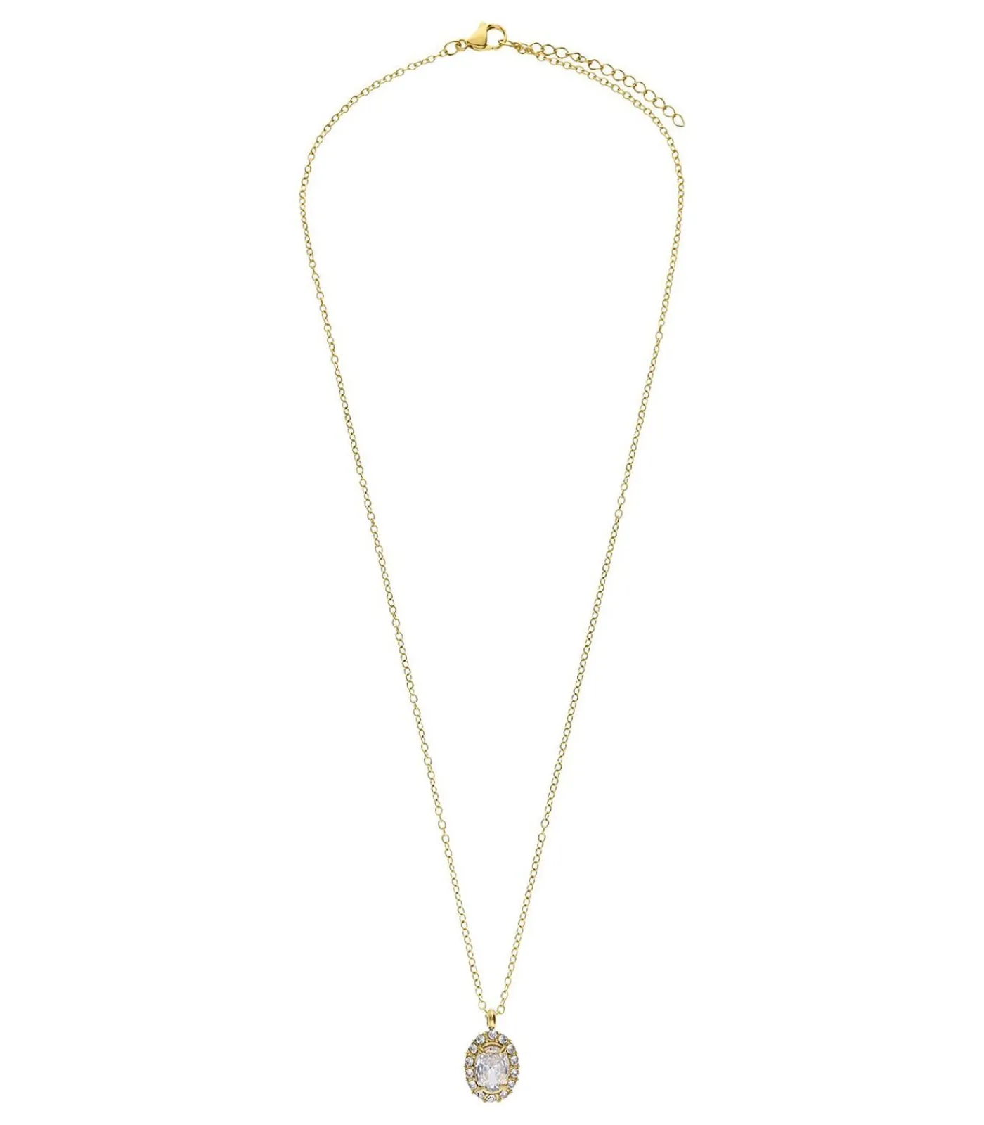 Lucardi Ketting Staal white Outlet