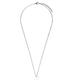 Lucardi Ketting Staal silver Outlet