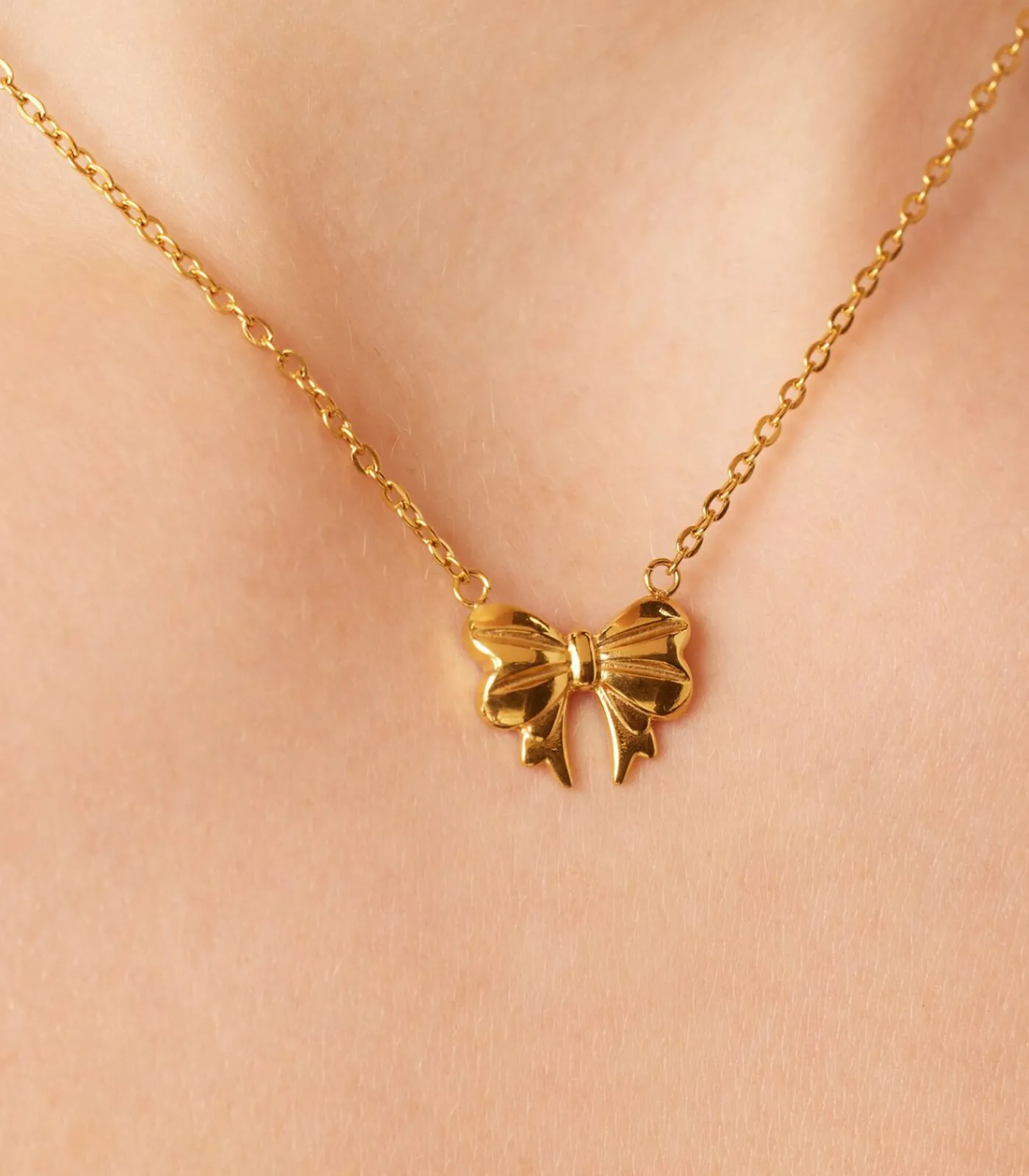 Lucardi Ketting Staal gold