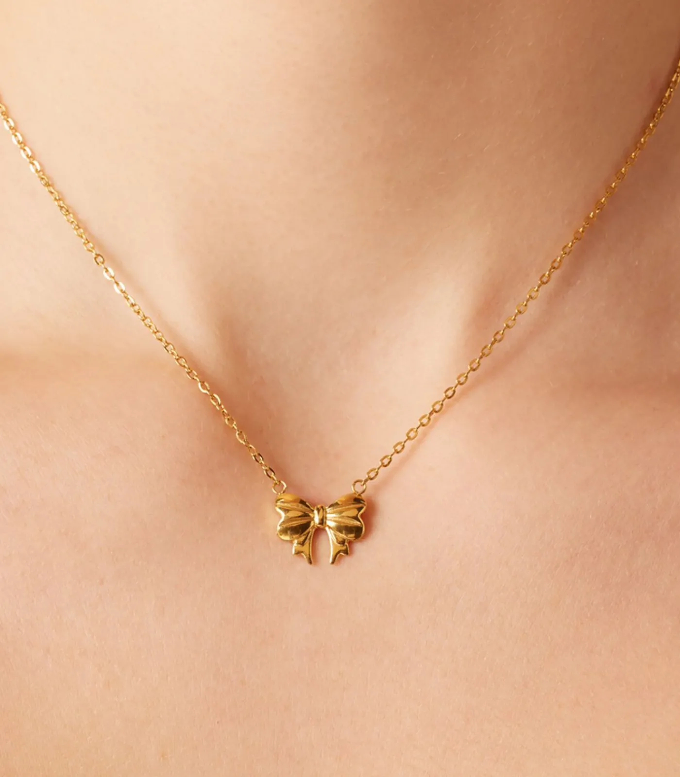 Lucardi Ketting Staal gold