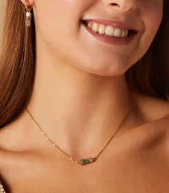 Lucardi Ketting Staal 45 cm gold Outlet