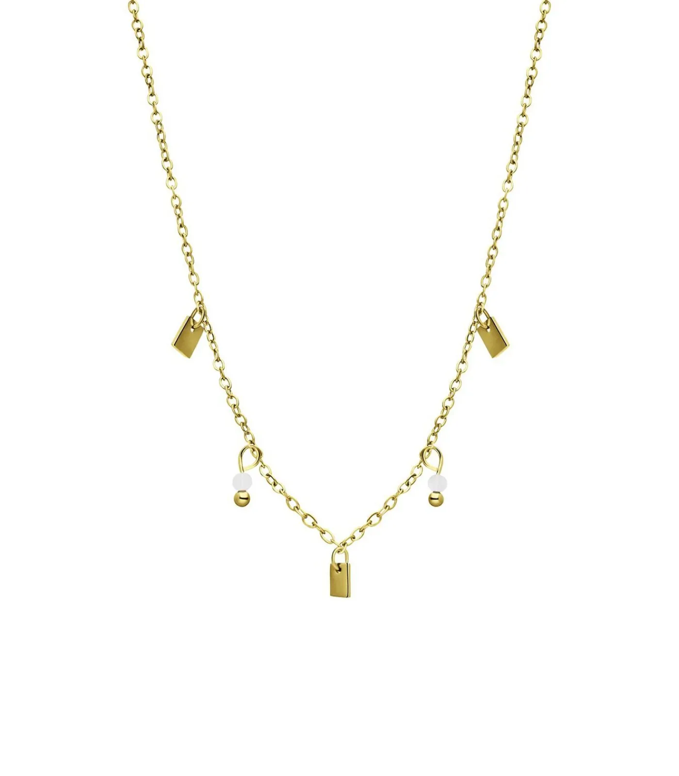 Lucardi Ketting Staal 45 cm multicolor