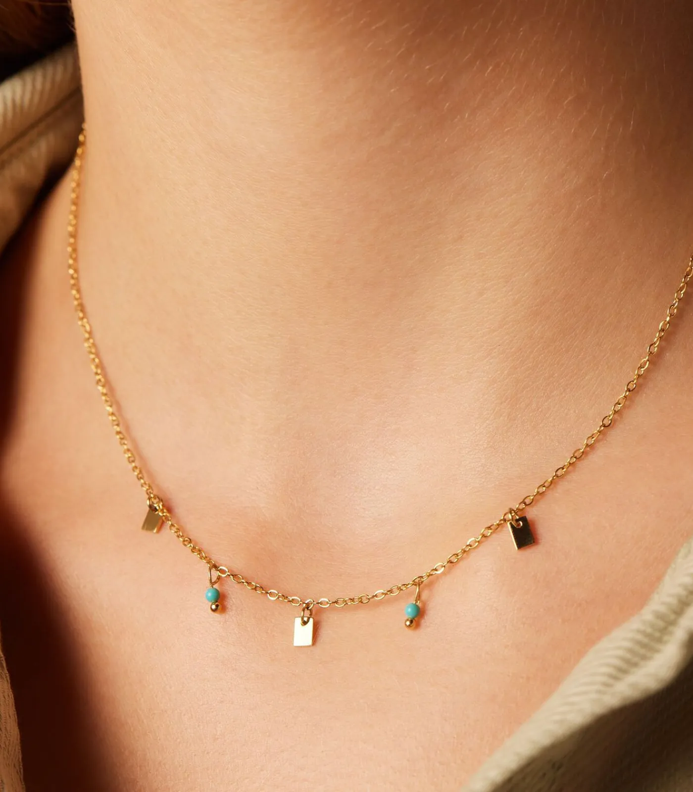 Lucardi Ketting Staal 45 cm multicolor New