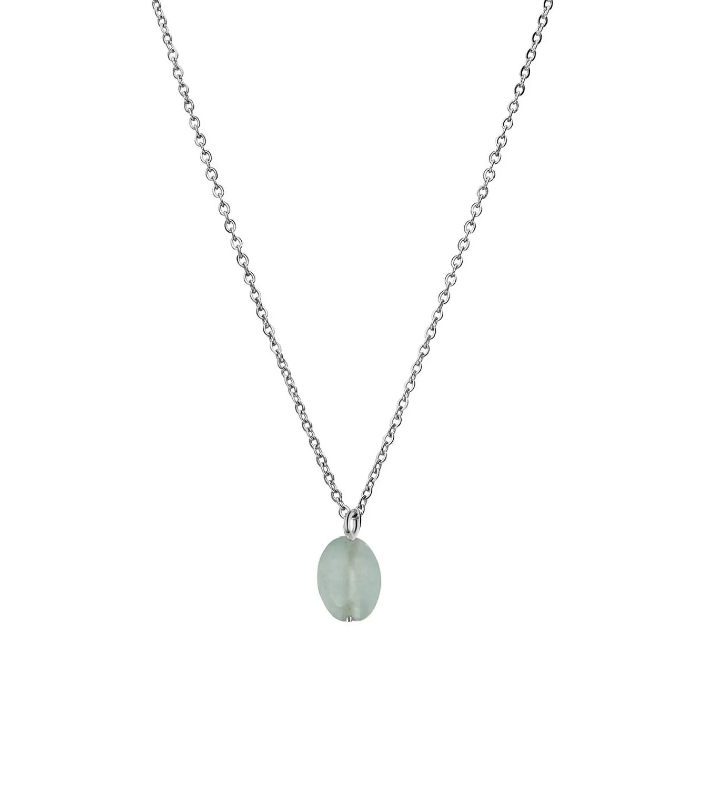 Lucardi Ketting Staal 45 cm silver New
