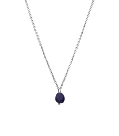 Lucardi Ketting Staal 45 cm blue/silver Best