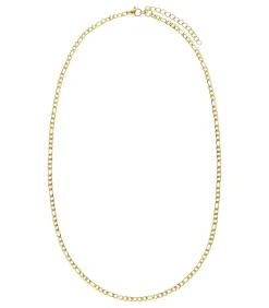 Lucardi Ketting Staal 45 cm - Zilverkleurig gold Discount