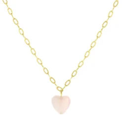 Lucardi Ketting Staal 45cm gold/pink Discount