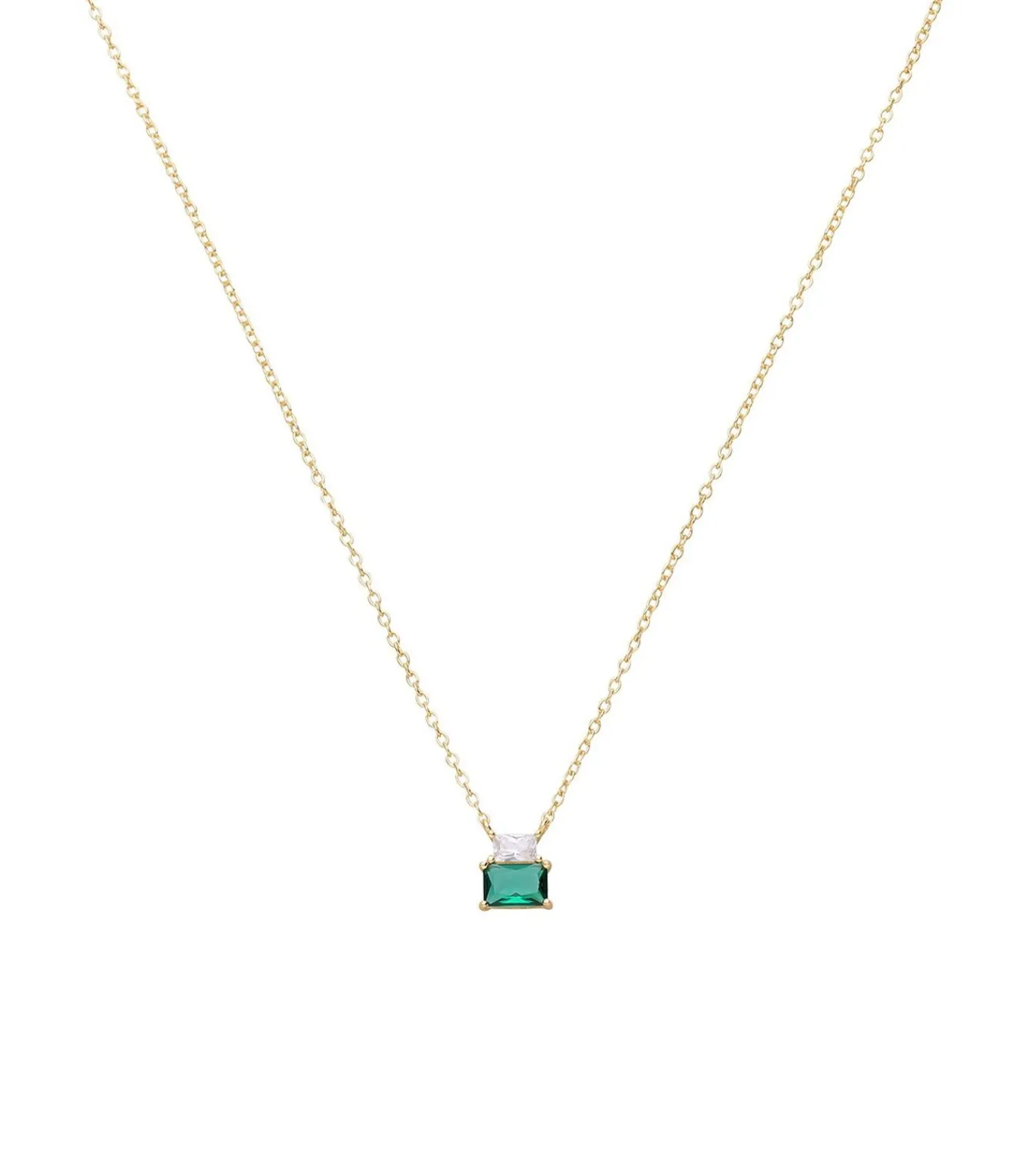Lucardi Ketting Zilver gold Best