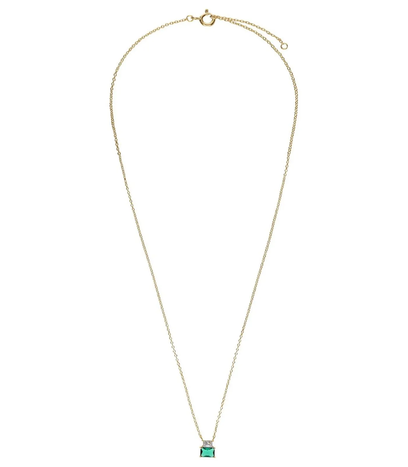 Lucardi Ketting Zilver gold Best