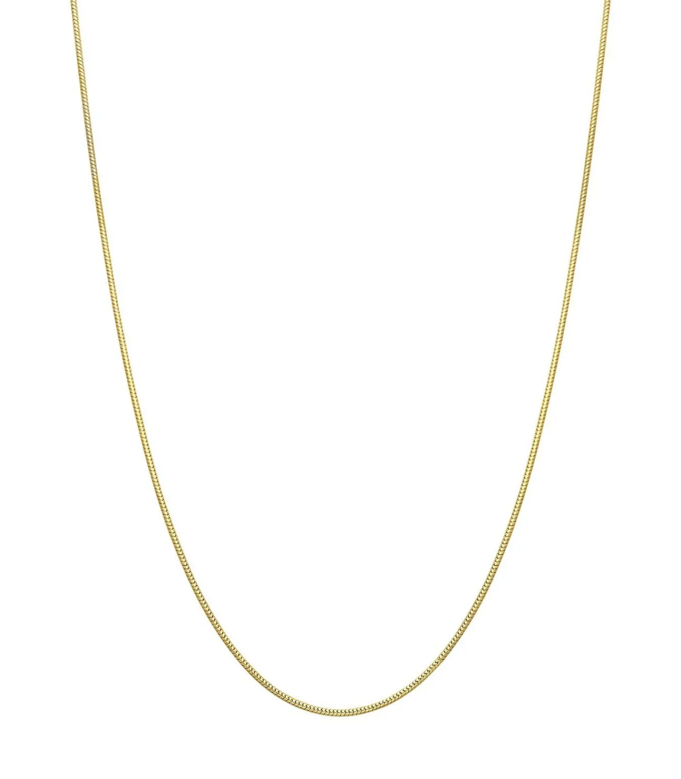 Lucardi Ketting Zilver gold New