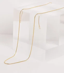 Lucardi Ketting Zilver gold New