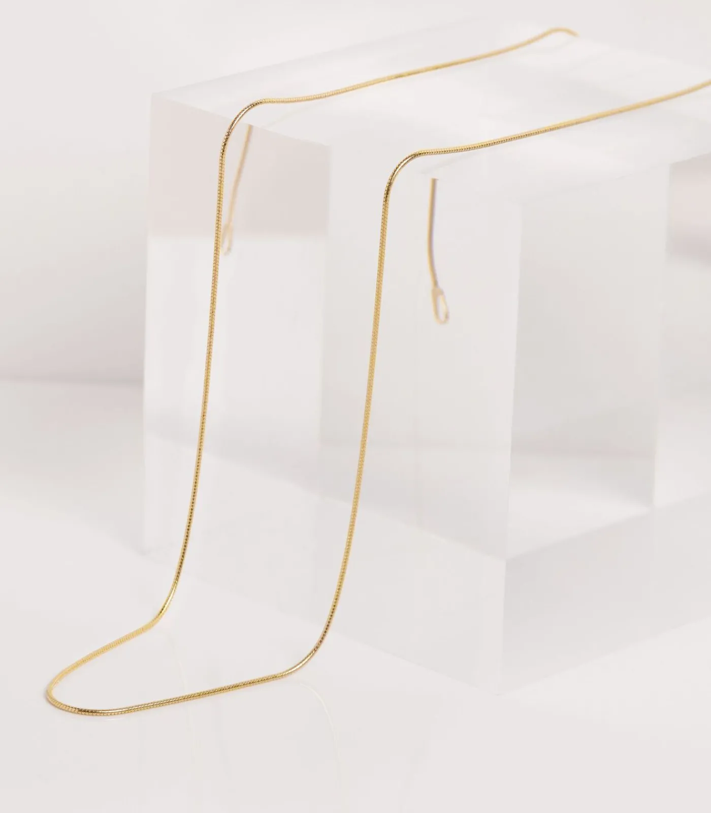 Lucardi Ketting Zilver gold New
