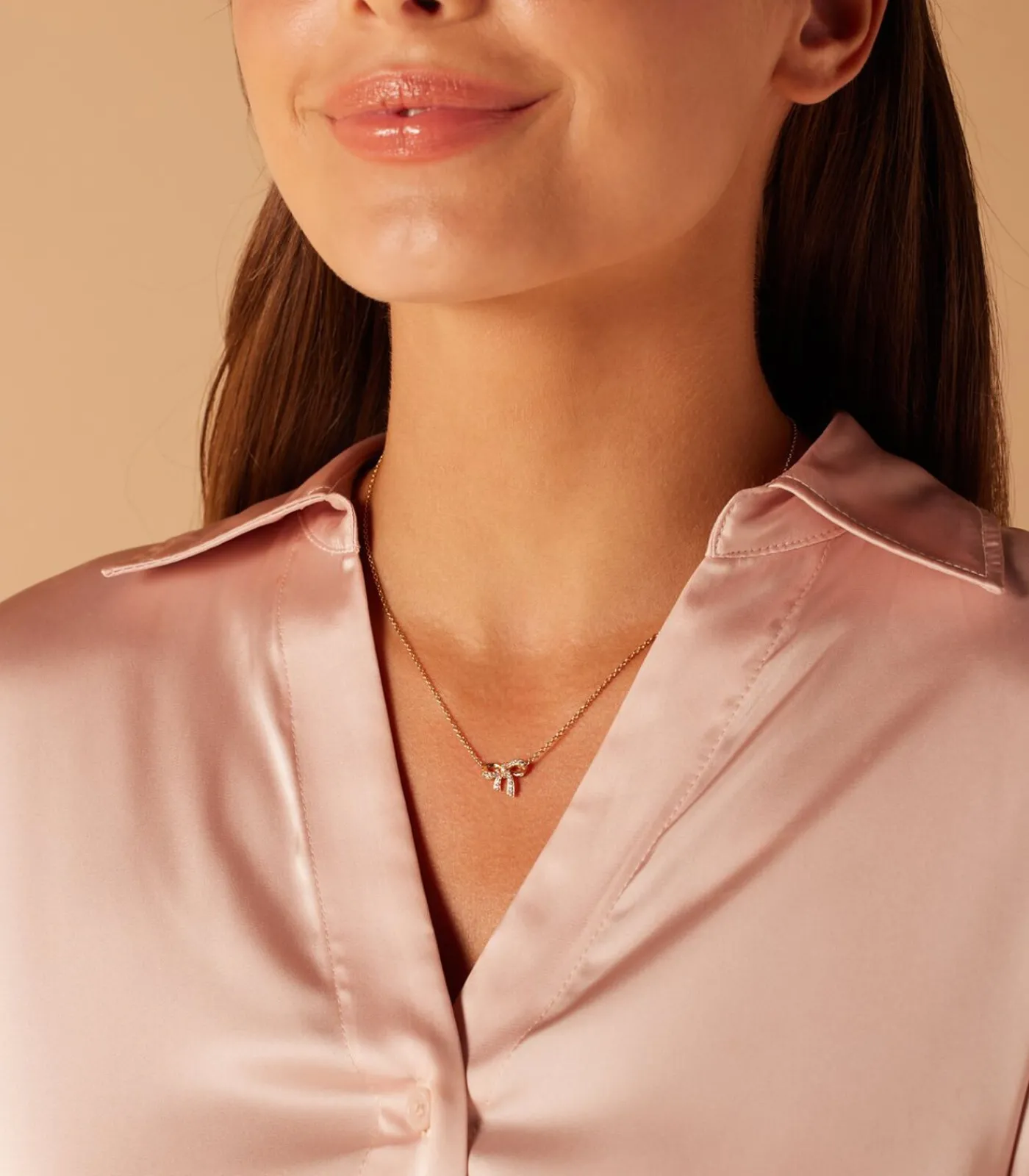 Lucardi Ketting Zilver 45 cm gold Best