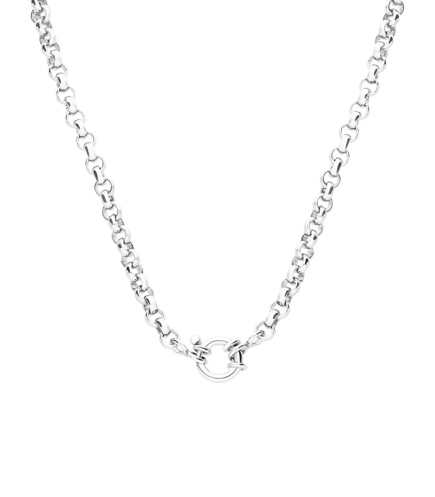 Lucardi Ketting Zilver 42 cm silver Outlet