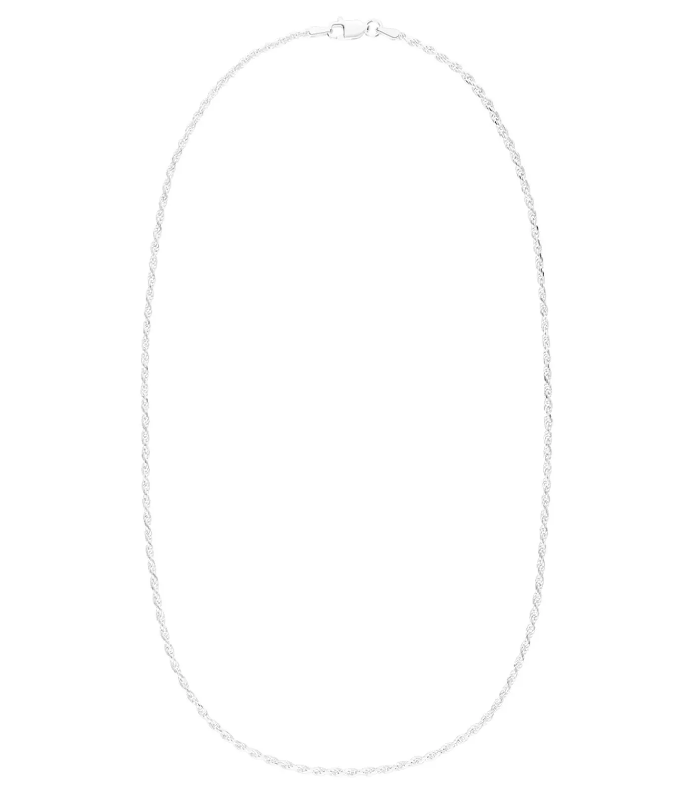 Lucardi Ketting Zilver 42 cm silver Hot