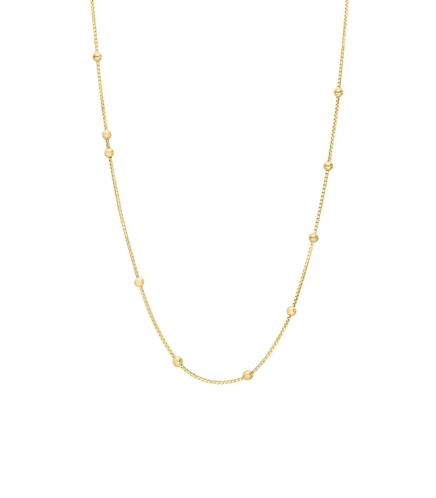 Lucardi Ketting Zilver 45 cm gold Online