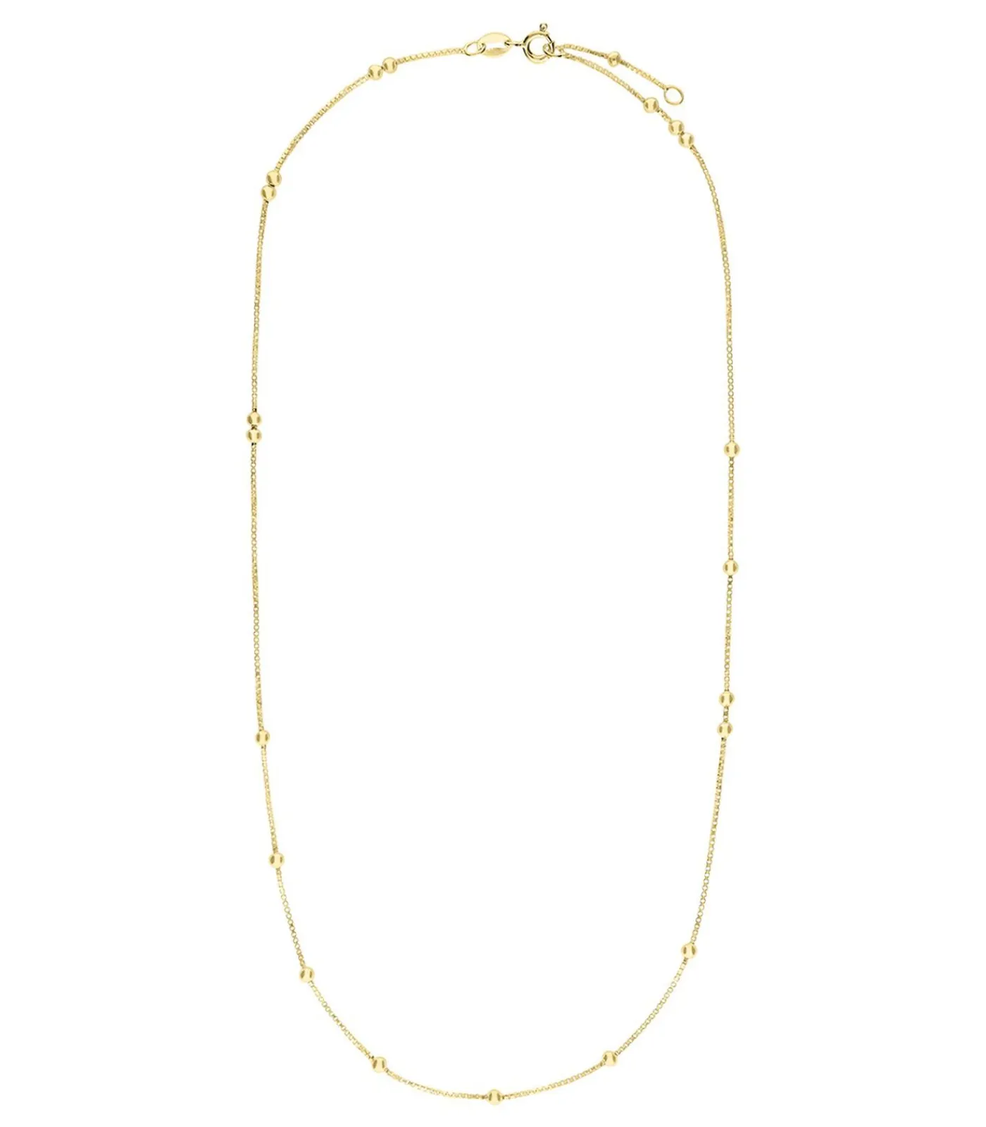 Lucardi Ketting Zilver 45 cm gold Online