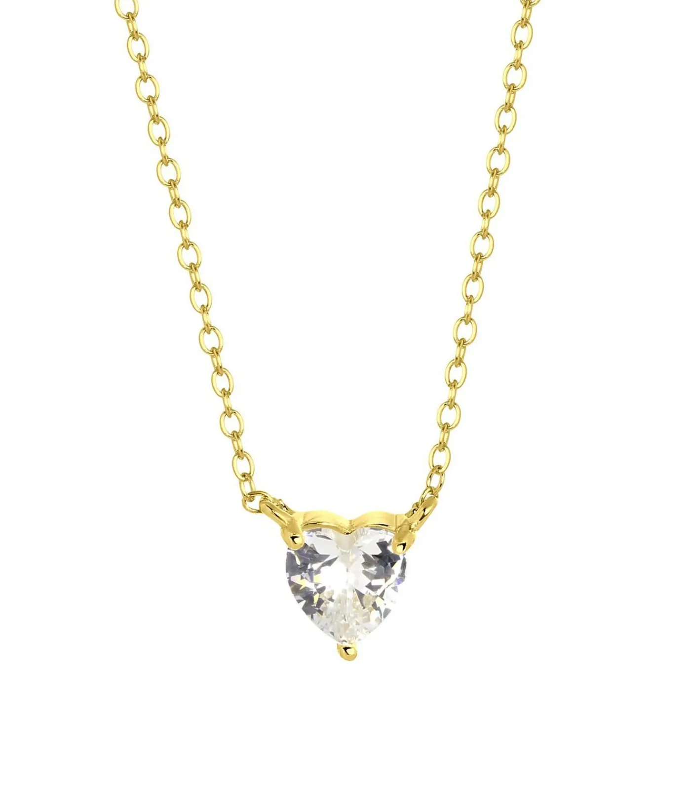 Lucardi Ketting Zilver 45 cm - Zilverkleurig gold Discount