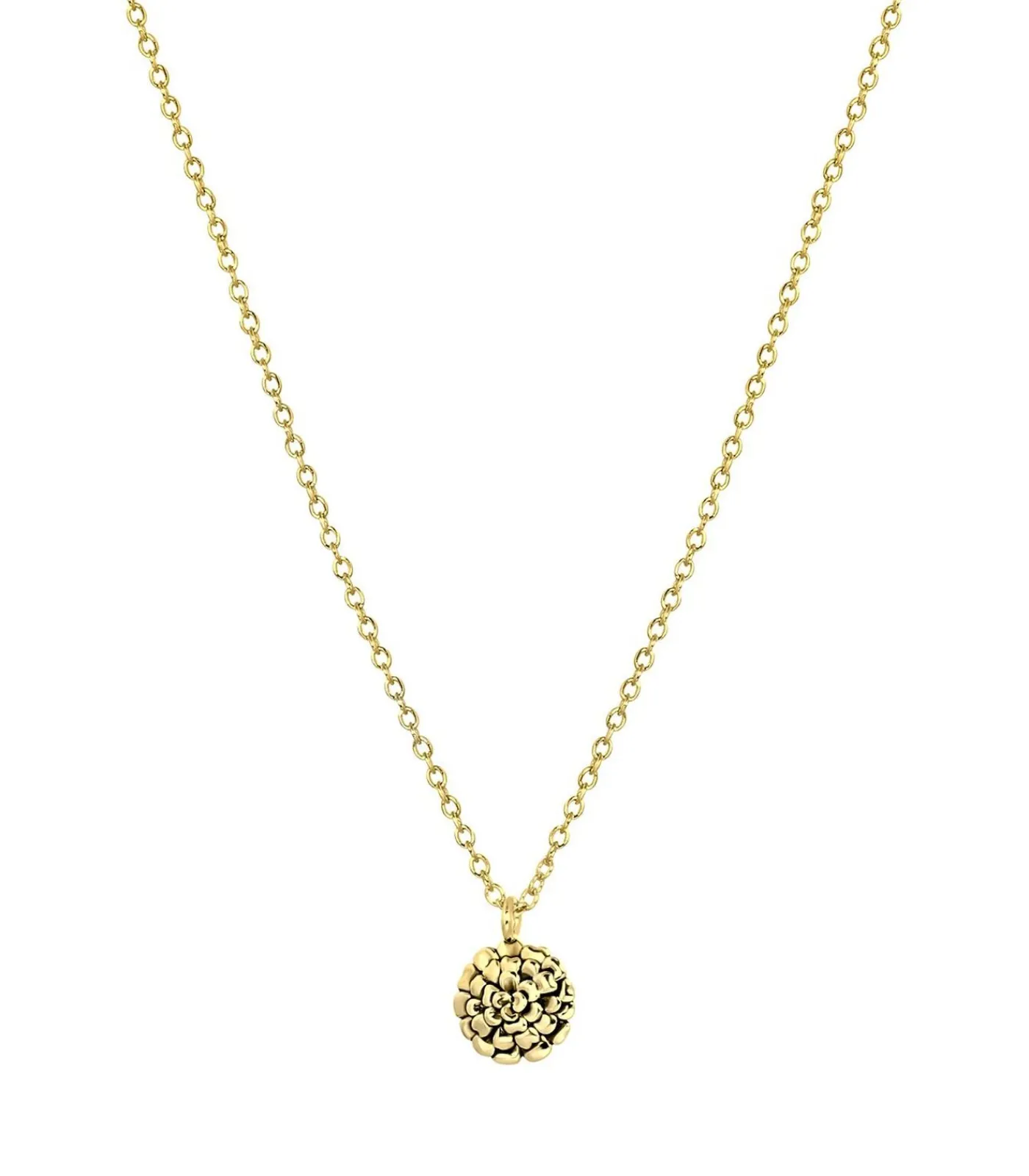 Lucardi Ketting Zilver 45 cm - Zilverkleurig gold New