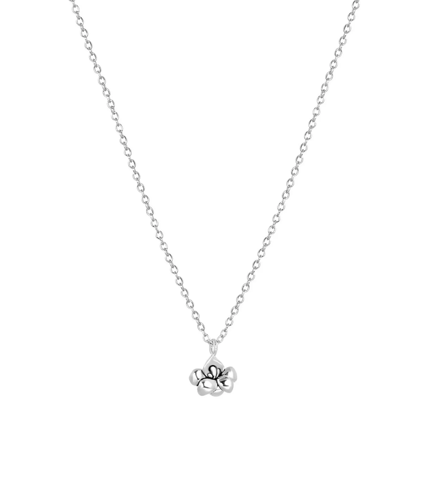 Lucardi Ketting Zilver 45 cm - Zilverkleurig silver Outlet