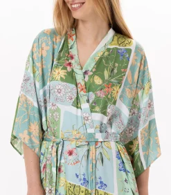 LE CHAT Kimono en viscose ESTEREL 960 green Outlet