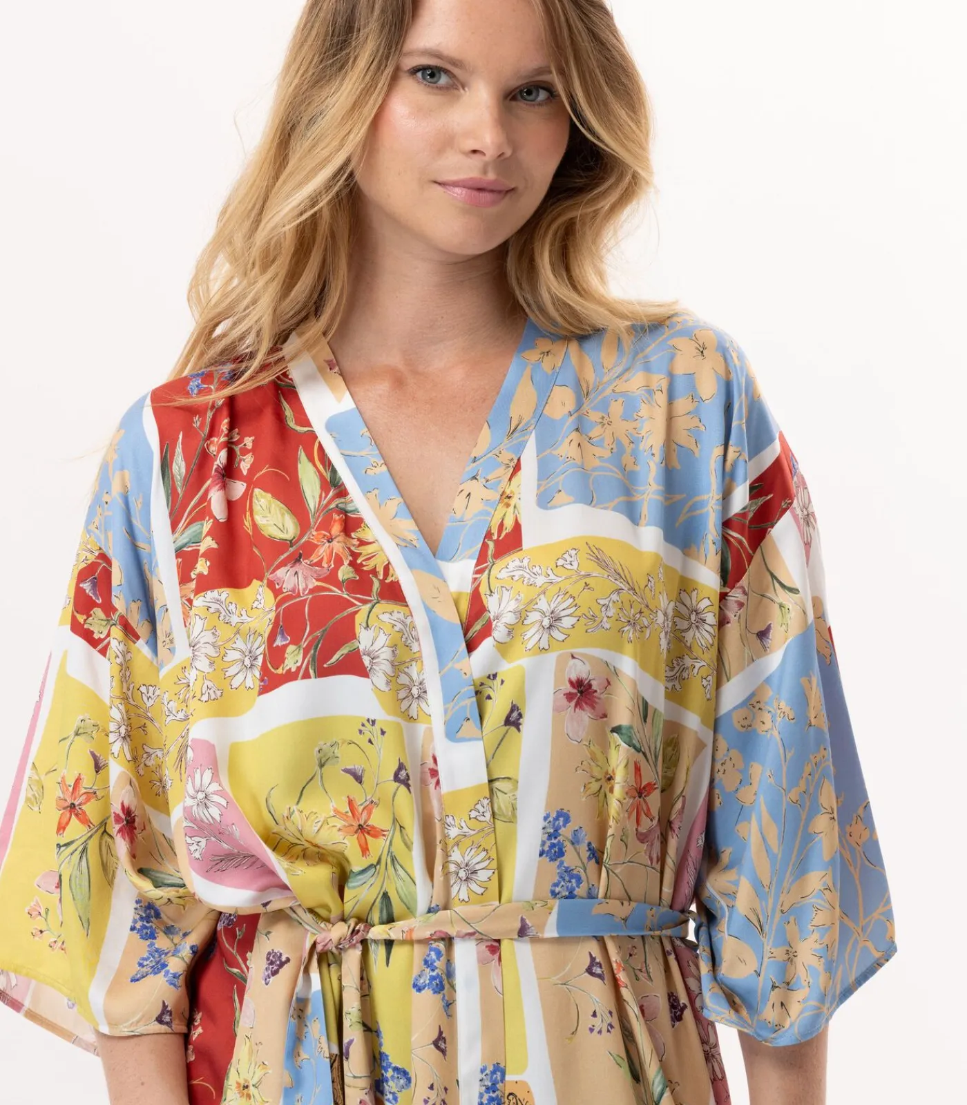 LE CHAT Kimono en viscose ESTEREL 960 pink Discount