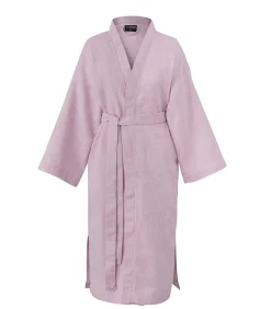 Le Jacquard Francais Kimono Pois De Senteur pink Hot