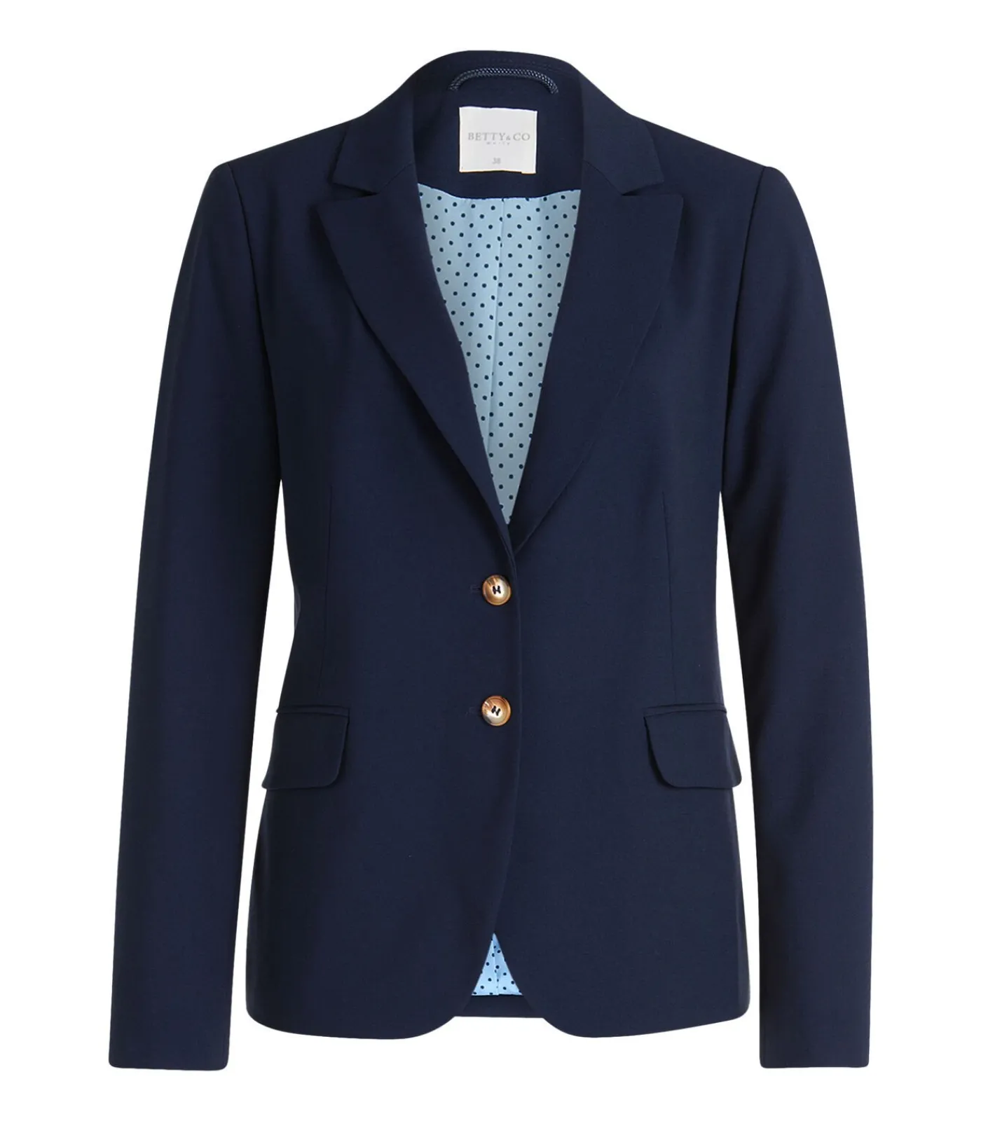 Betty & Co Klassieke blazer darkBlue Best