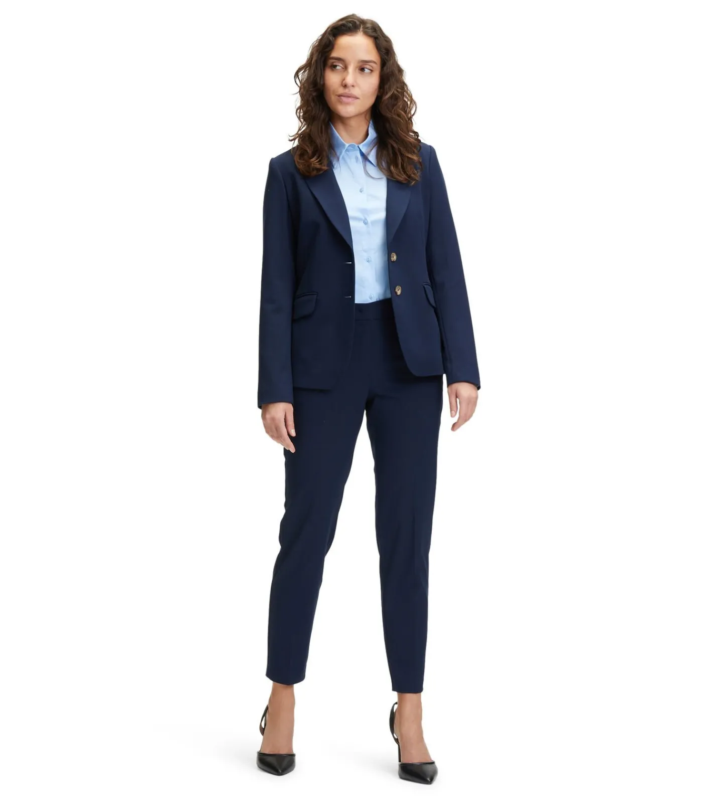 Betty & Co Klassieke blazer darkBlue Best