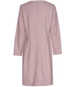 Marie Méro Kleedje in roze met contrastlint op de schouders pink Hot