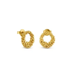 Joidart Kleine gouden oorbellen Stardust gold Best