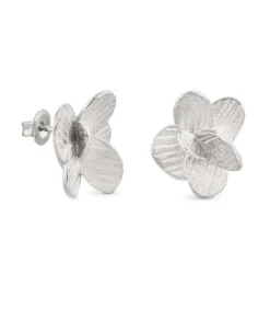Joidart Kleine zilveren oorbellen Pampalonia silver New