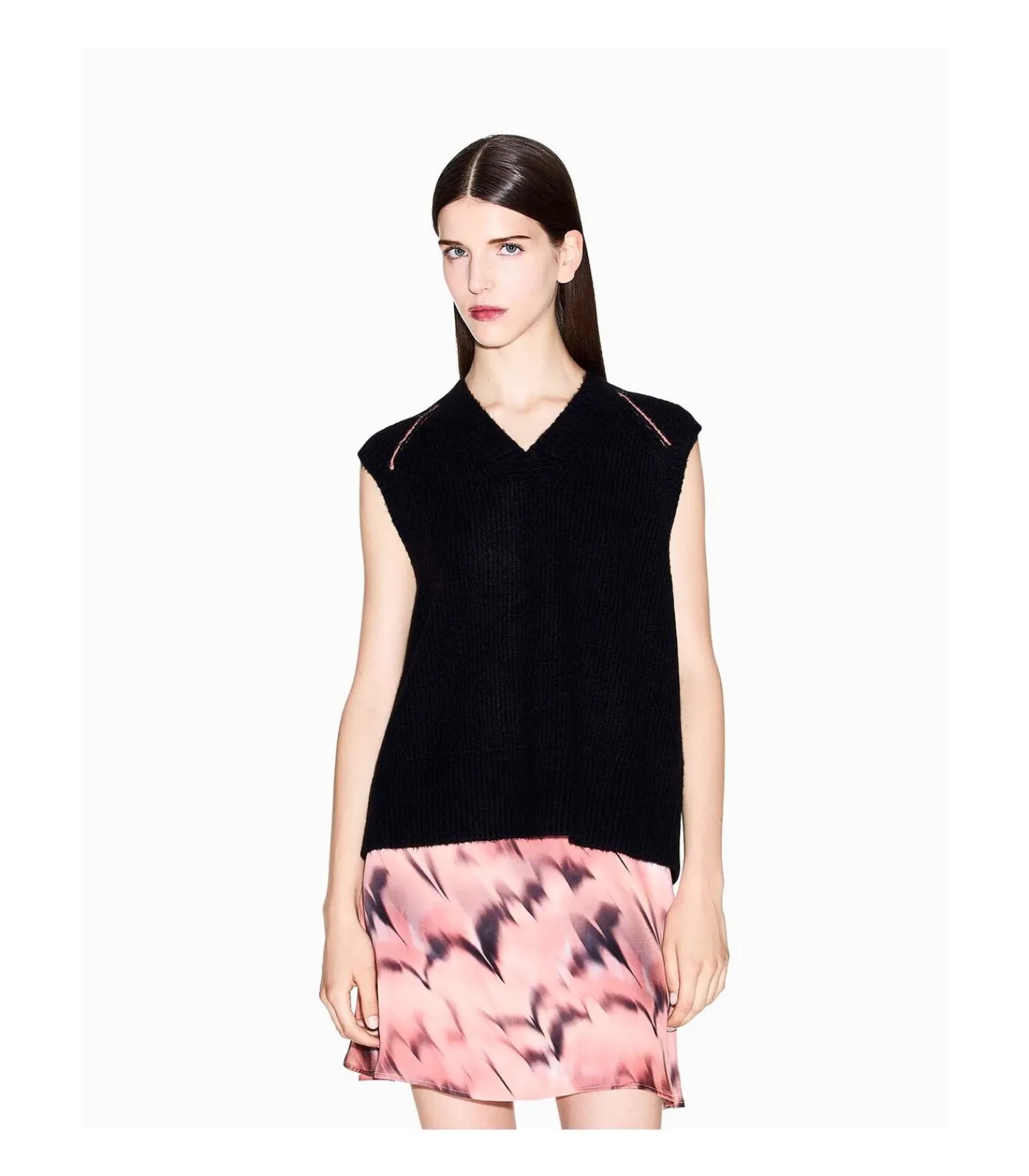 Armani Exchange Conn Knit Top black