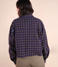Oxbow Kort overhemd VISION navyBlue Clearance