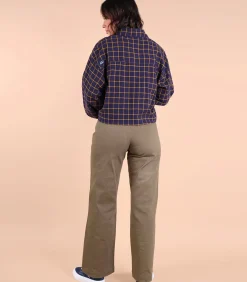 Oxbow Kort overhemd VISION navyBlue Clearance