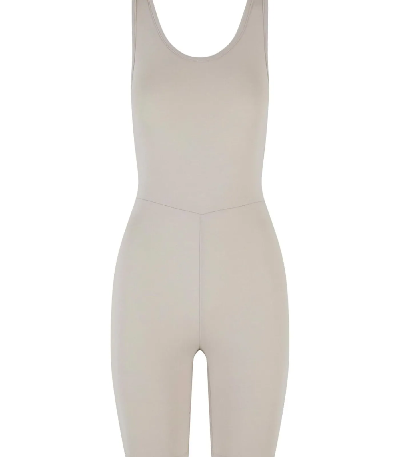 Urban Classics Korte jumpsuit voor vrouwen Organic gray