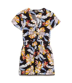 Superdry Korte jumpsuit voor vrouwen Beach orange Outlet