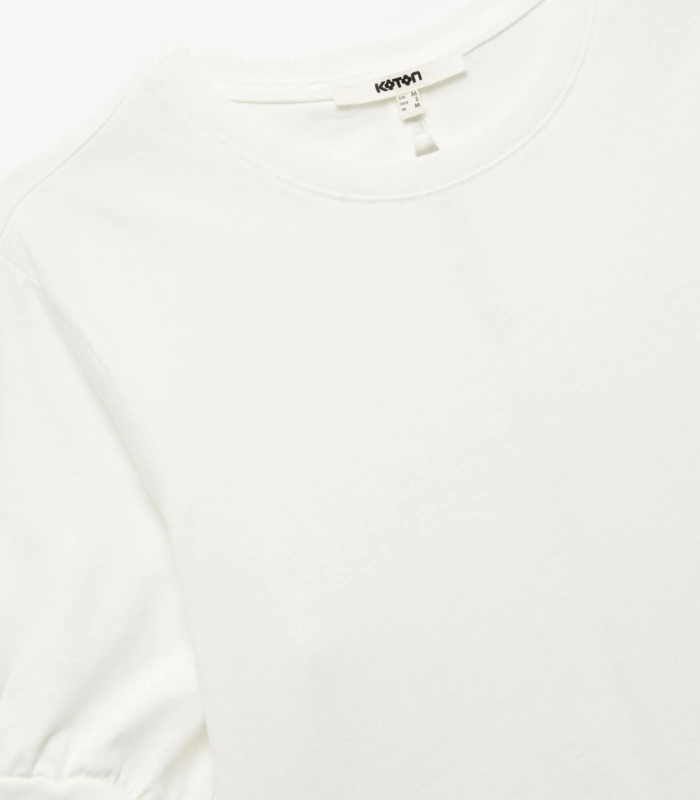 Koton Back Bow Detail T-Shirt white Best